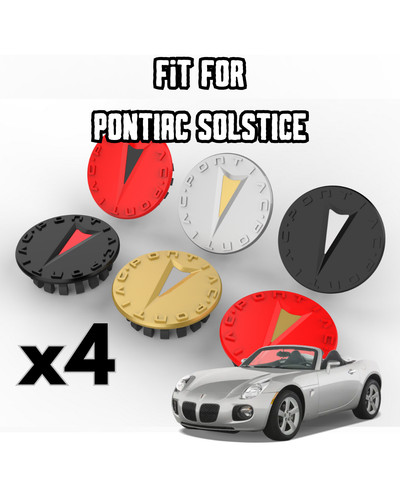 Pontiac wheel center caps set - caps,