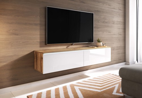 Meuble bas 140cm wotan - meuble, tv