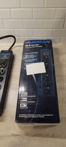Furman pro plugs 6 outlet - ss-6,