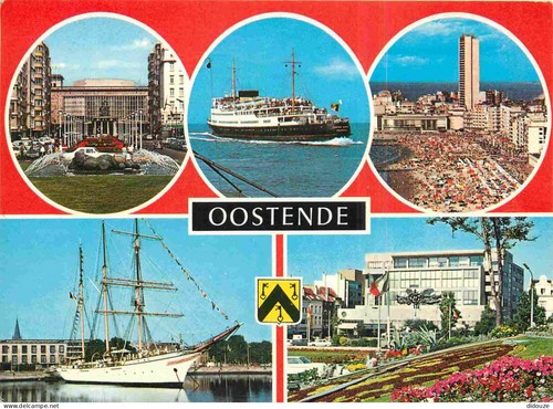 Carte postale belgique - carte,