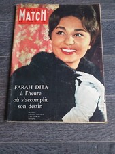 Paris Match n°602 - du 22 octobre 1960 - Farah Diba