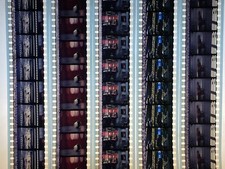 5 Fragments du Film 35 mm Star Wars LA GUERRE DES ETOILES. Cell. #22