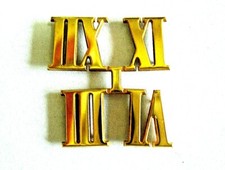 Index chiffres romain dial cadran clock horloge pendule paris  cartel PETIT N 4