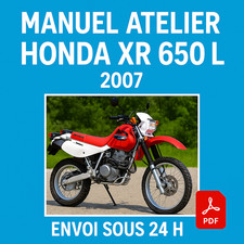 Manuel Atelier Honda XR 650 L