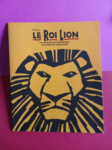 Roi lion disney musical - lion, le