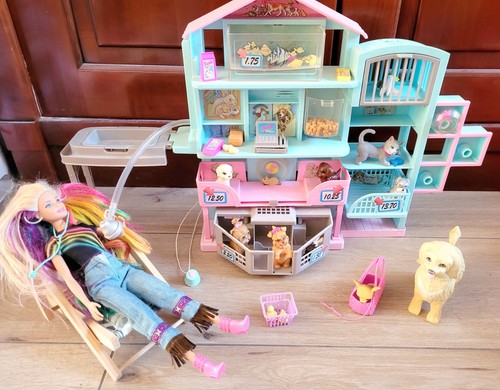 Animalerie interactive barbie - animalerie,