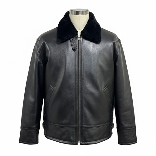 Blouson bomber cuir - blouson, en