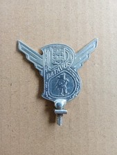 BATAVUS SILVER Chrome Bicycle Front Mudguard Emblem Badge (Free shipping)