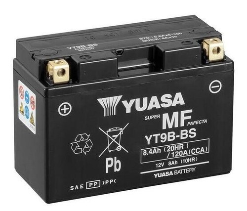Batterie yuasa yt9b bt9b bs - batterie, yt9b-bs