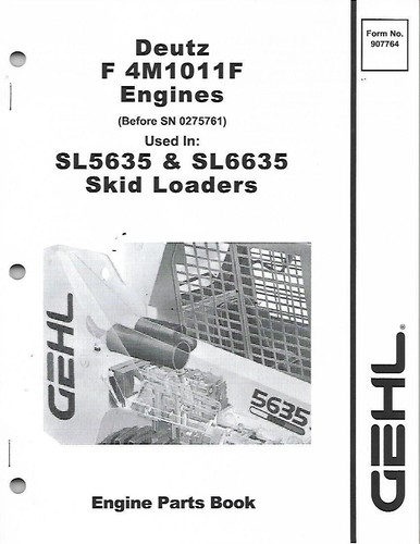Gehl deutz 4m1011f - gehl,