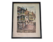 Tableau aquarelle dessin Barr