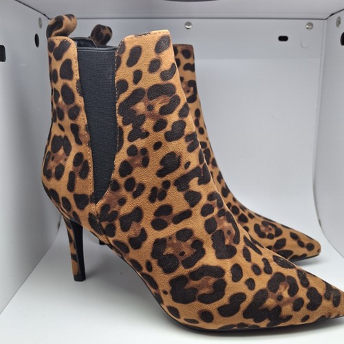 Bottines talon imprimé - à,