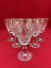 6 Verres Cristal Bayel Verres