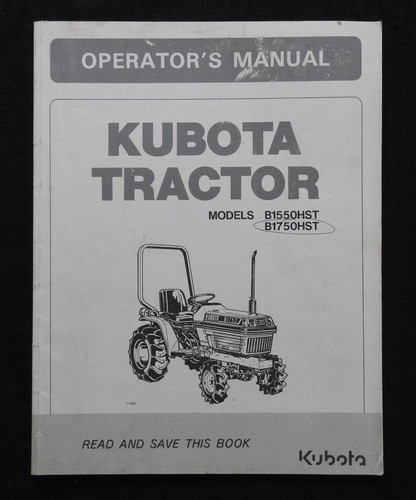 Véritable kubota b1550hst - kubota,