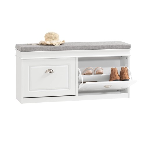 Meuble entrée blanc armoire - blanc,