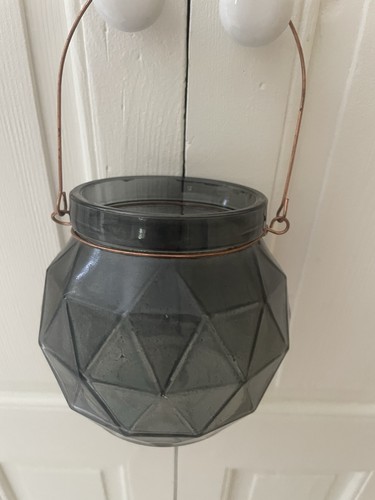 Lot photophores verre gris - verre,