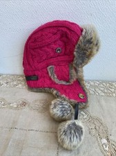 Chapka Barts Rose Chaude Fourrure Hiver Montagne Femme