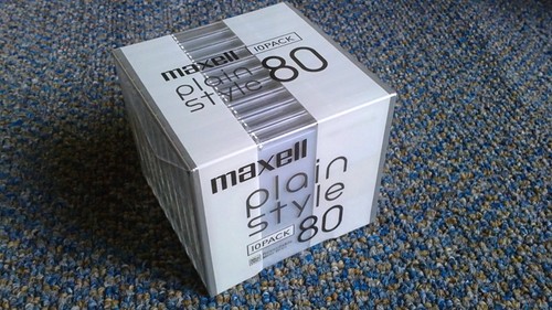 Minidisc maxell plain style - maxell,