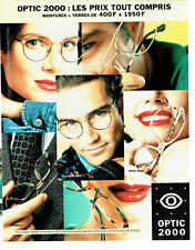 Advertising 108 1996 Opticians Optic 2000 Eyeglass Frames