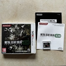 Jeu Metal Gear Solid 3d Snake