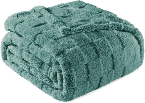 Plaid couverture rayures - plaid,