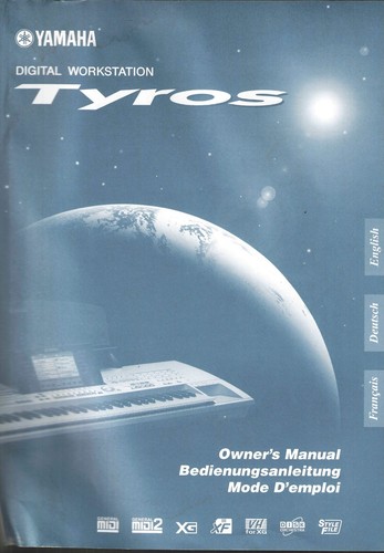 Yamaha tyros digital - yamaha,