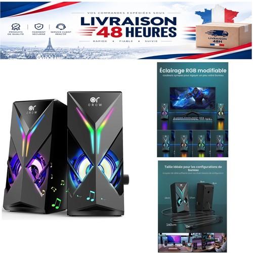 Enceinte 10w rgb - enceinte,