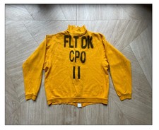 Vintage Sweater USN Flight Deck CPO Navy Workwear Marine uscg USS Jacket cvn cv