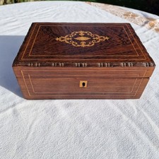Coffret Ancien En Bois