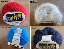 Pelote laine 70% angora et 30%