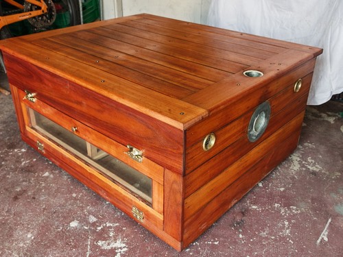 Table basse rectangulaire bois