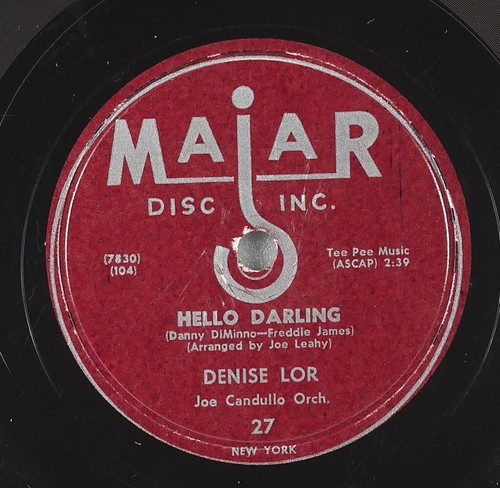 Denise lor hello - hello, /