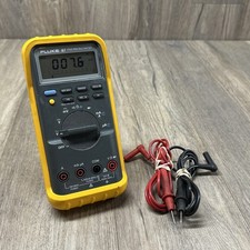 Fluke 87 V True RMS Multimeter Tool Heavy Duty - With Leads