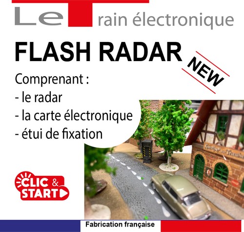 Radar modelisme flash - flash, avec