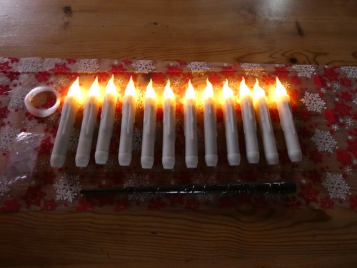Bougies led flottantes - 12,