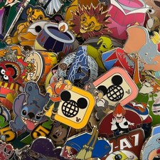 Authentic Disney Trading Pins Bulk Lot of 5: No Scrappers or Duplicates