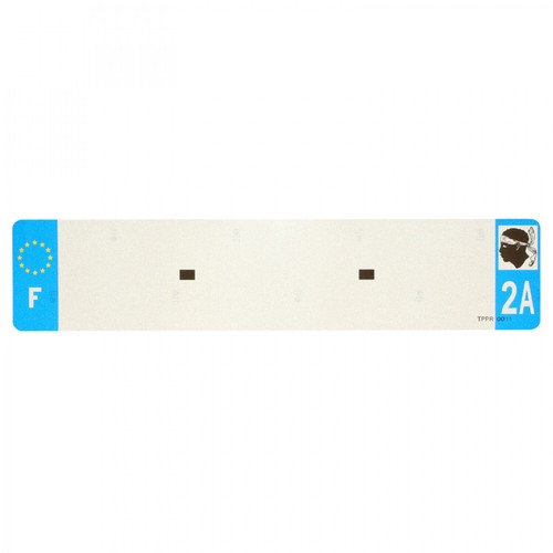 Bande plaque auto - auto, 520x110