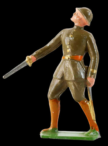 Officier sabre plomb creux - ,
