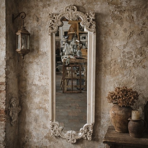 Grand miroir mural style - grand,