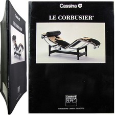 Catalogue Cassina I Maestri Le Corbusier Jeanneret Perriand 1991 mobilier sièges