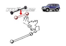 2X Tirants de pont arrière