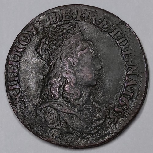 Belle monnaie liard buste - belle, 1