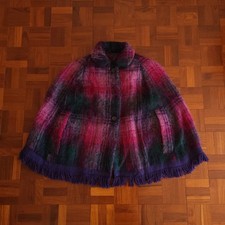 Vintage Strathtay Originals Mohair Cape Size M