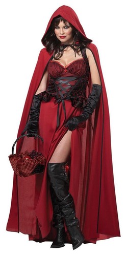 Costume sexy cape rouge - de,