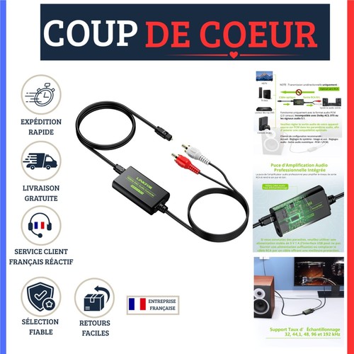 Convertisseur audio optique