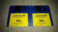 LOW BLOW JEU ATARI ST STE AMIGA DISK 1 + DISK 2