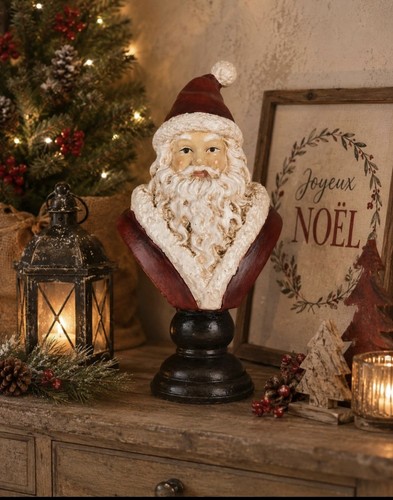 Figurine père noël - père, buste