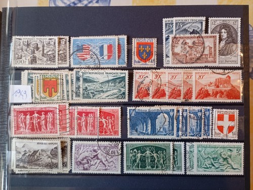 Timbres france lot - timbres, de