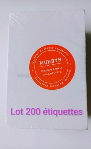 200 étiquettes autocollantes - 200,
