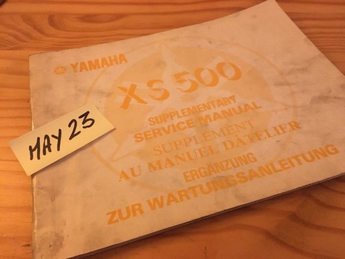 Yamaha xs500 1h2 500 500xs - 1h2,